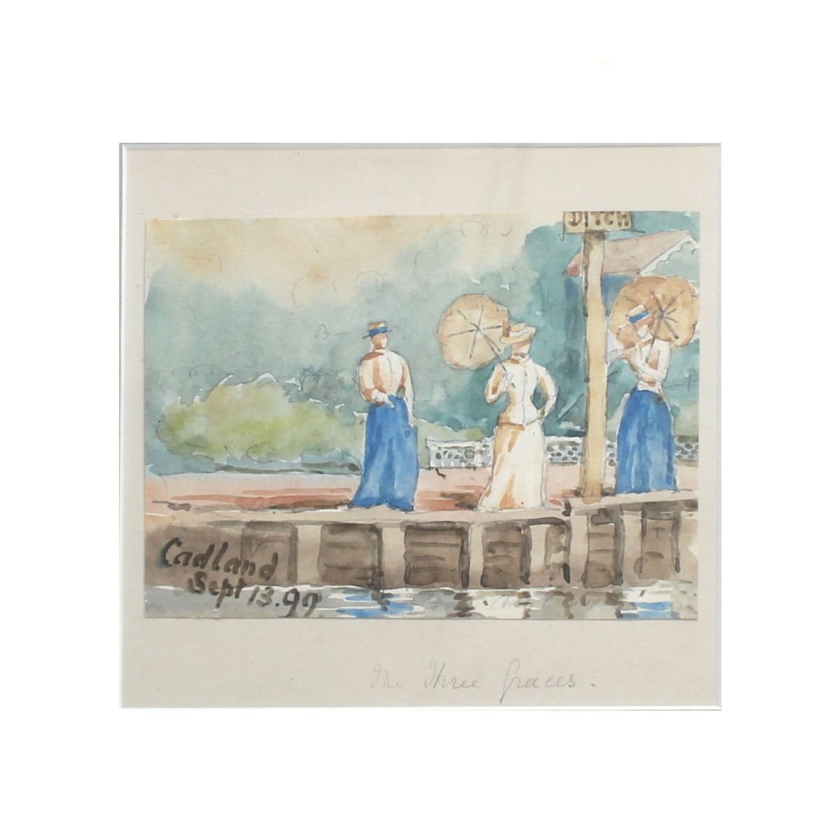 1897 Watercolor