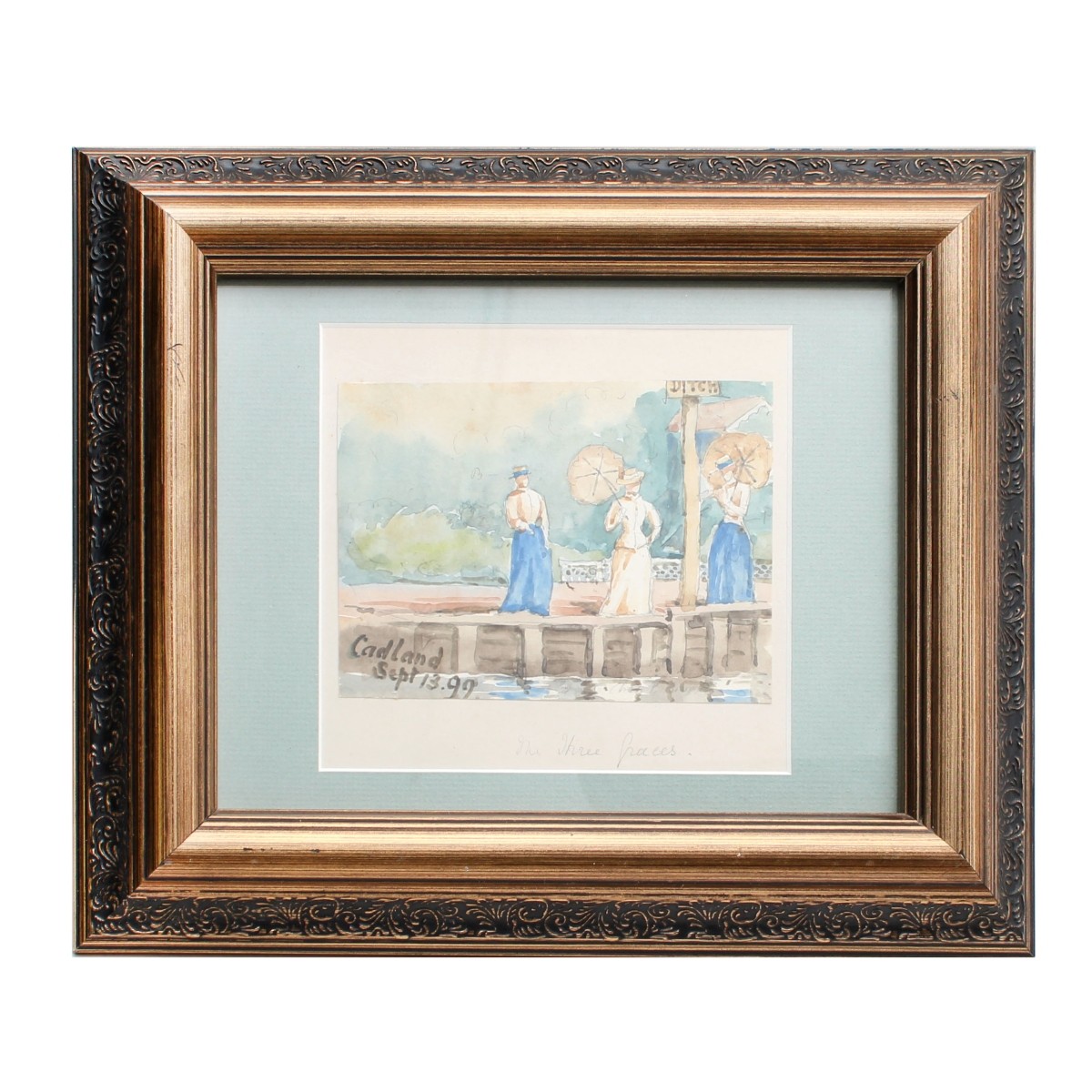 1897 Watercolor