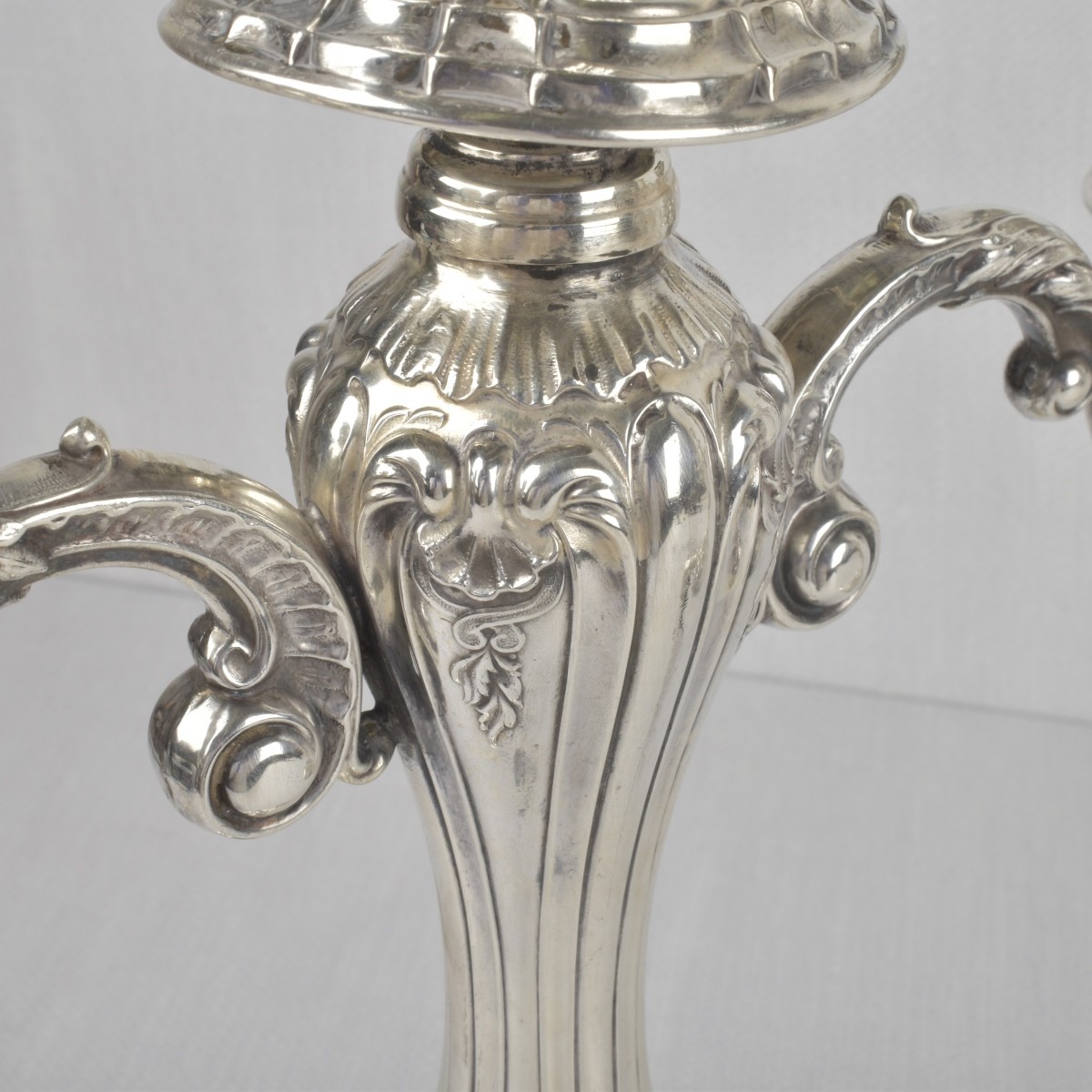Camusso Sterling Silver Candelabra