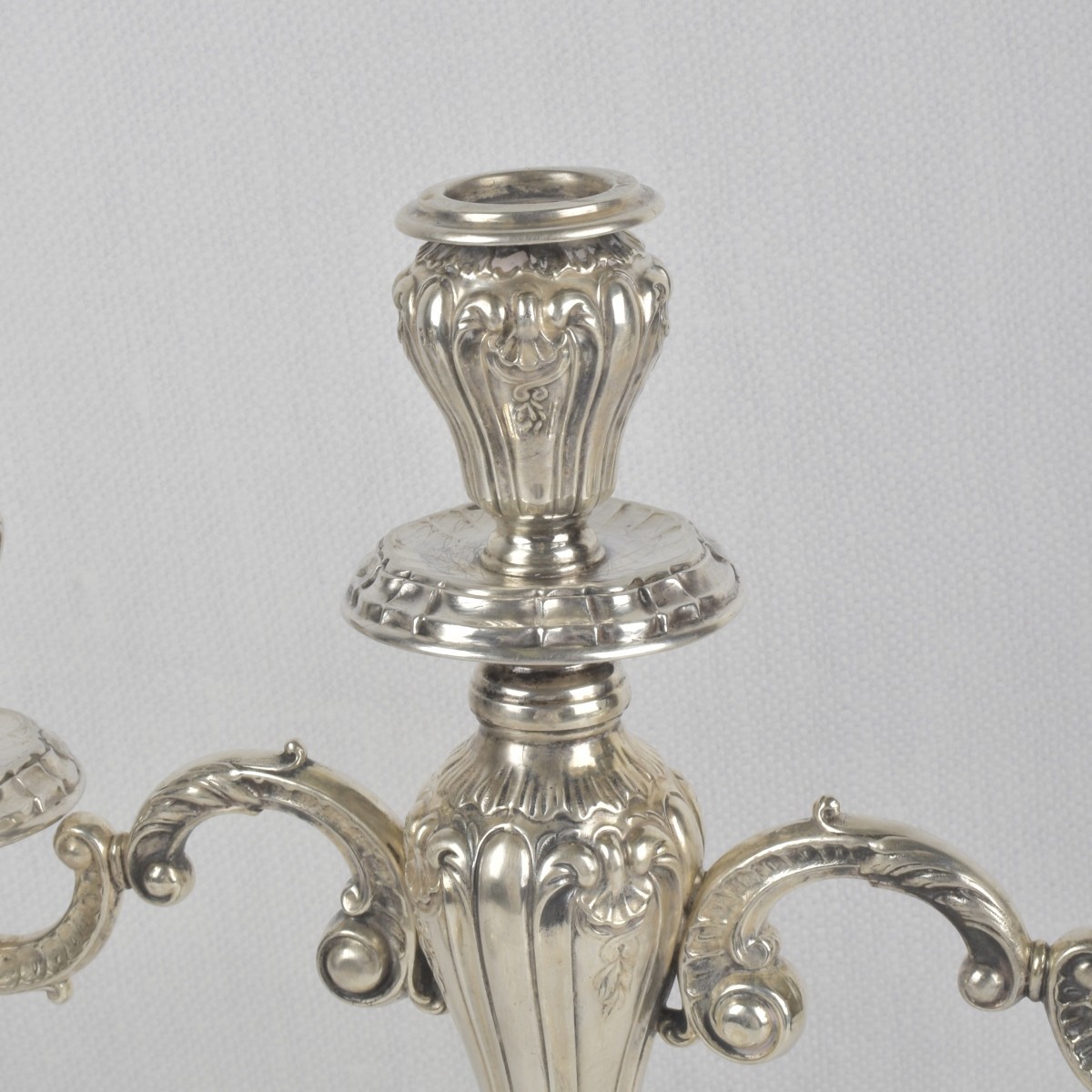 Camusso Sterling Silver Candelabra