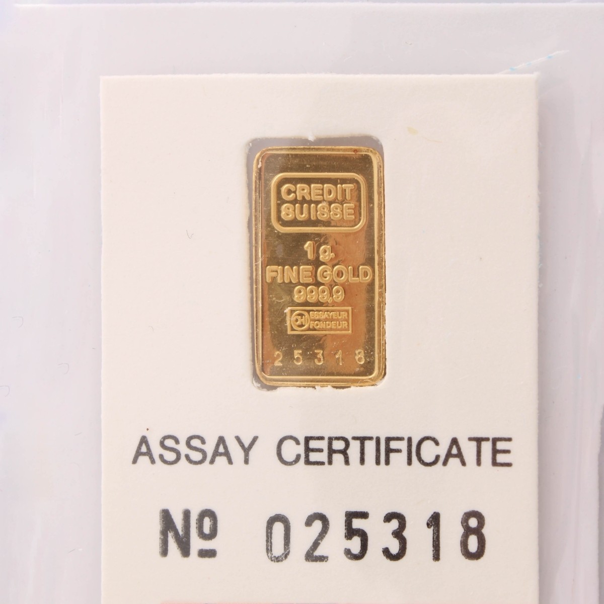 Three (3) 999.9 Gold Ingots
