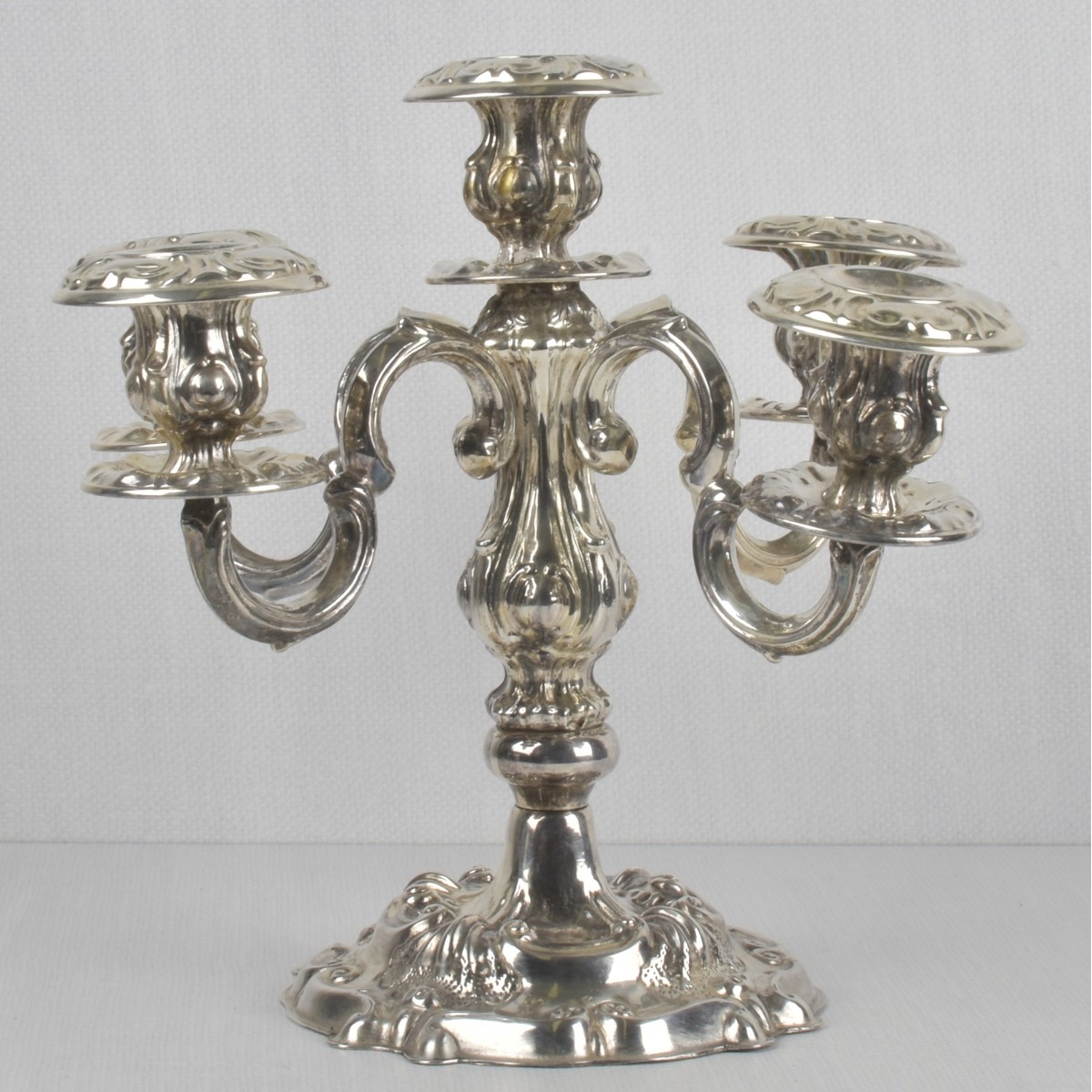 Camusso Sterling Silver Candelabrum