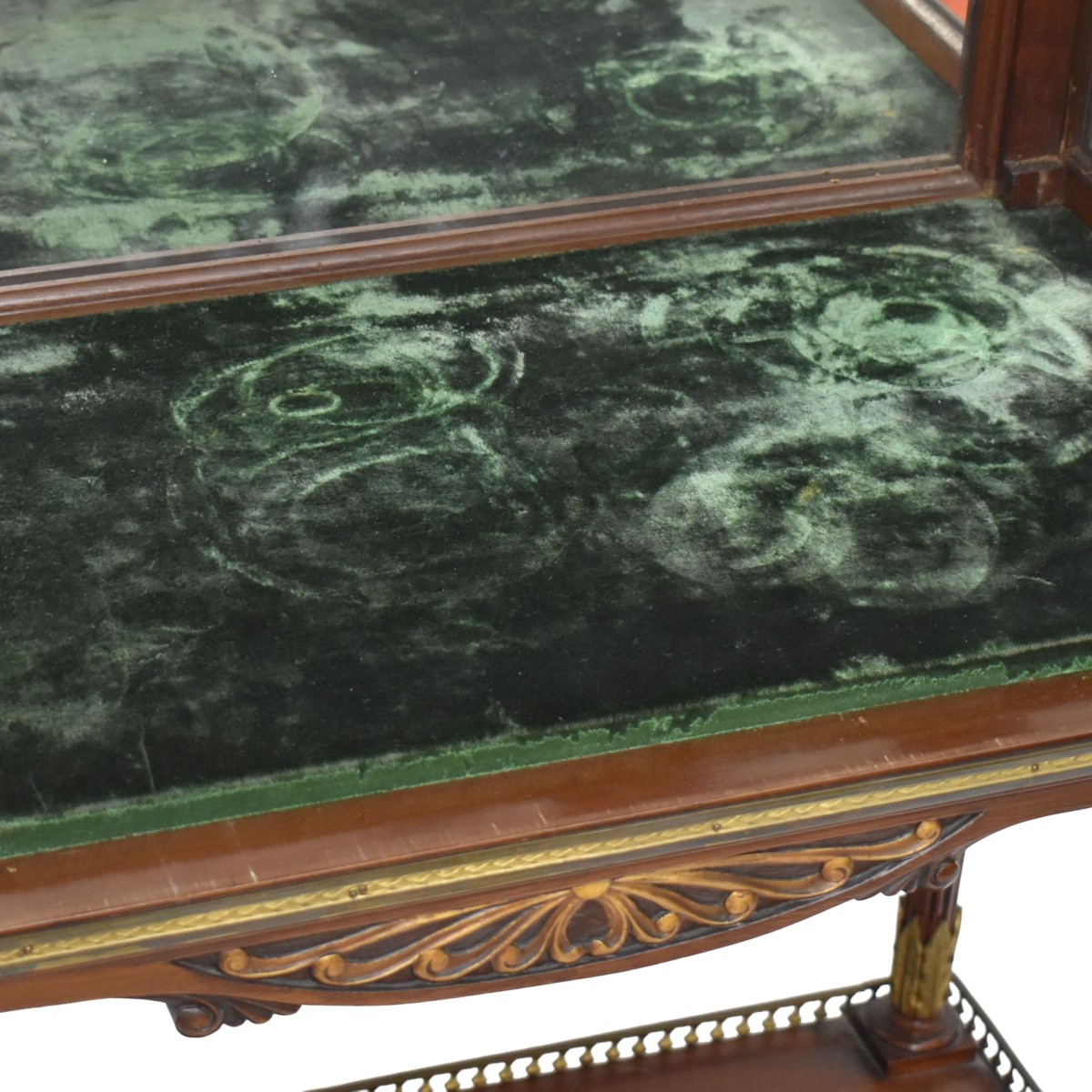 Bronze Mounted Mahogany Vitrine
