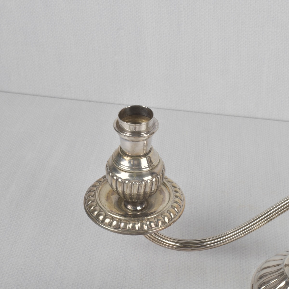 Camusso Sterling Silver Candelabra