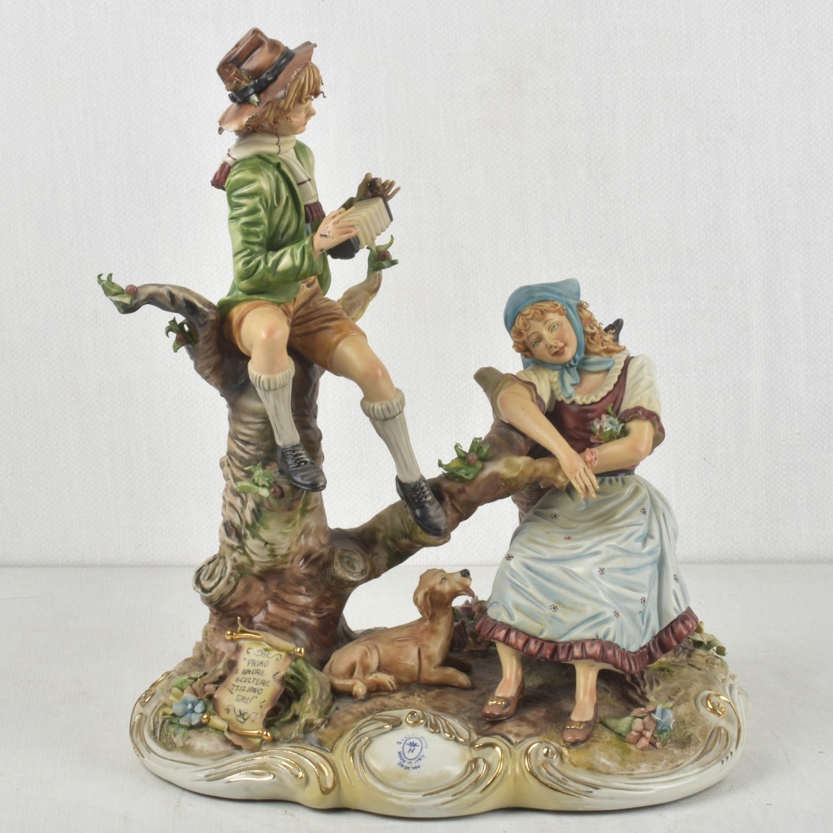 Italian Capodimonte Sculpture