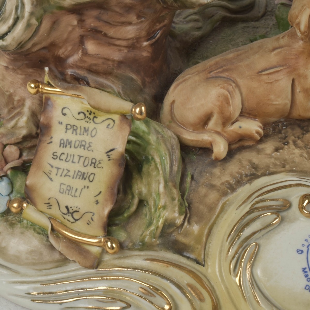 Italian Capodimonte Sculpture