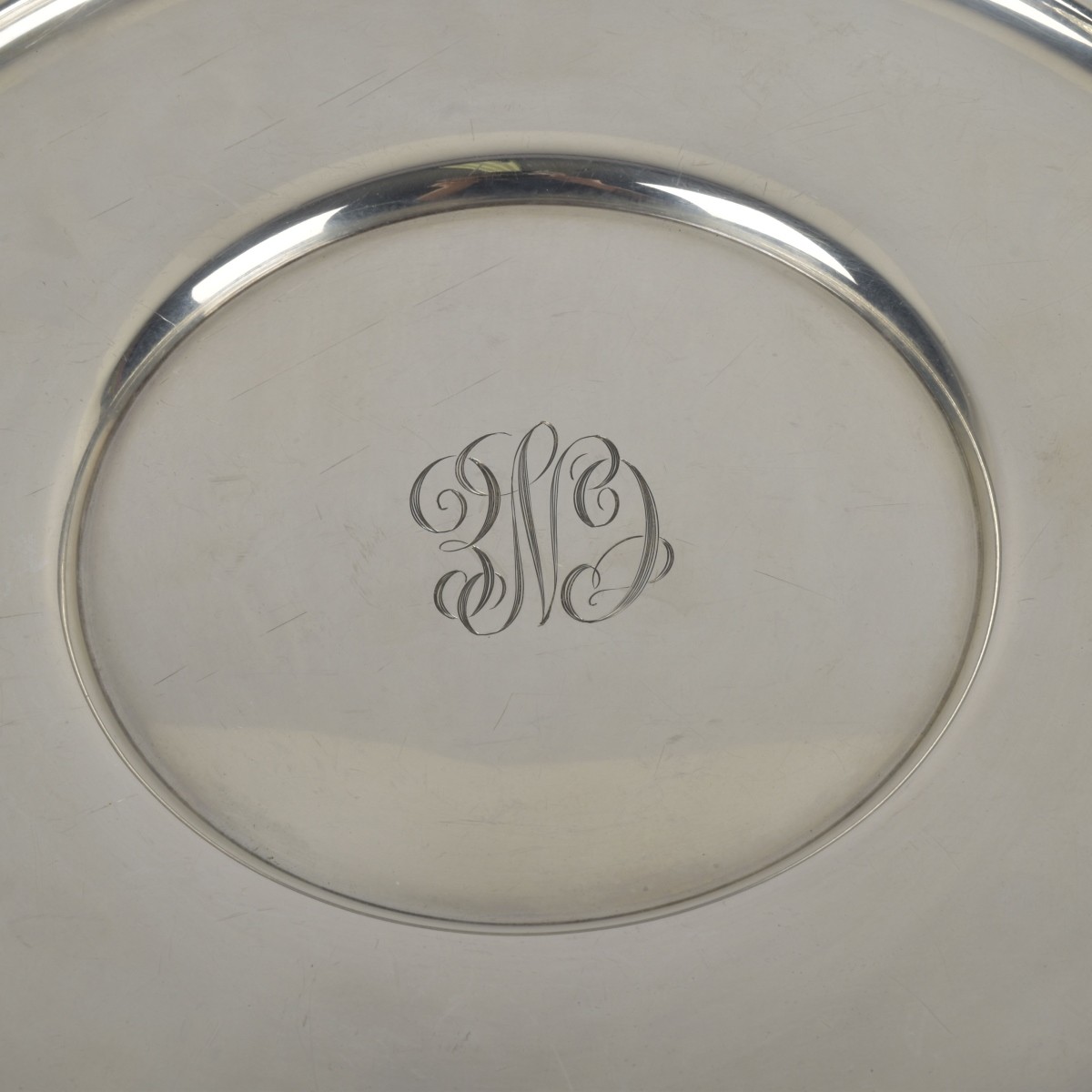 M. Fred Hirsch Co Sterling Tray