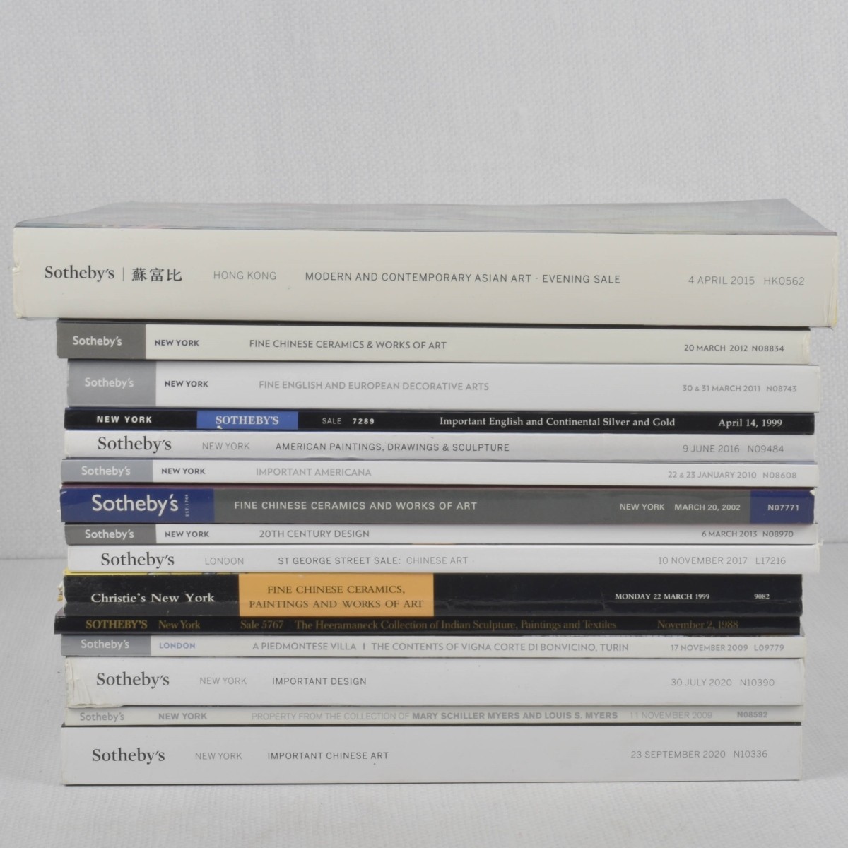 Sotheby's Auction Catalogs