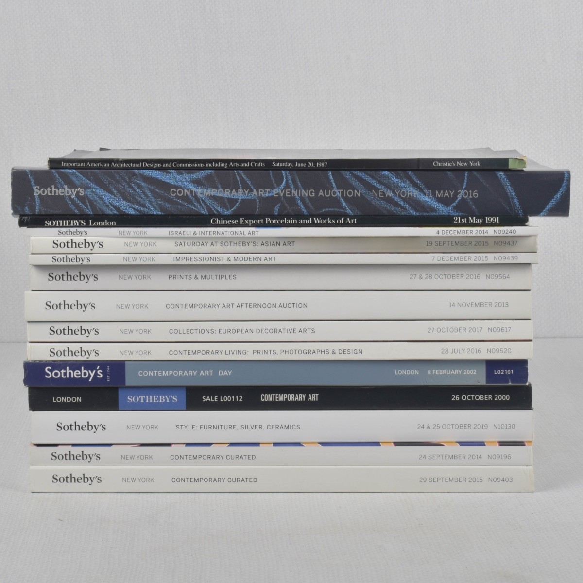 Sotheby's Auction Catalogs