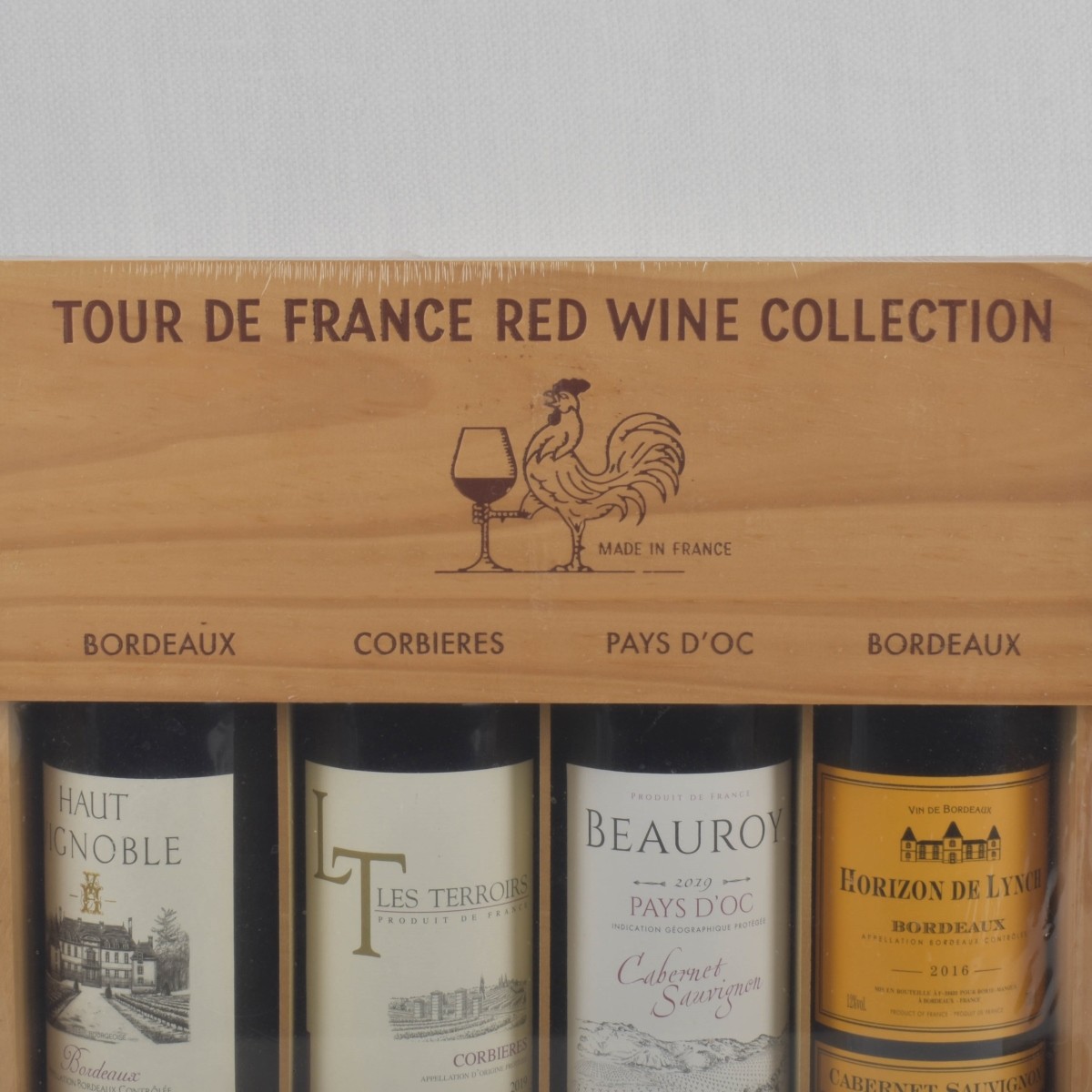 Bottles of French Wine