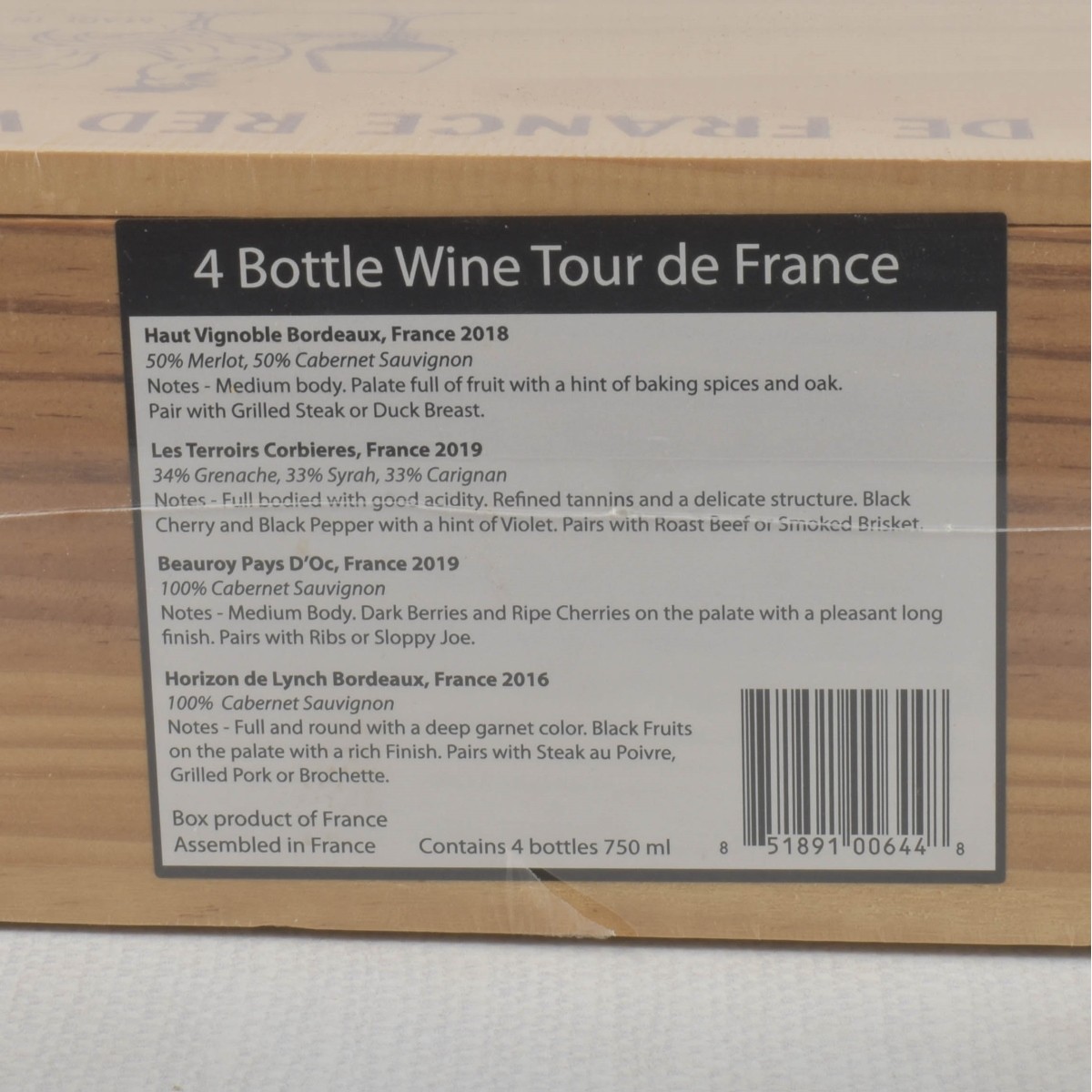 Bottles of French Wine