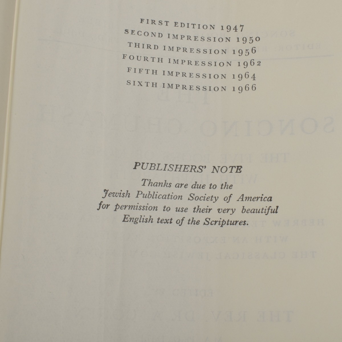 Soncino Books of the Bible