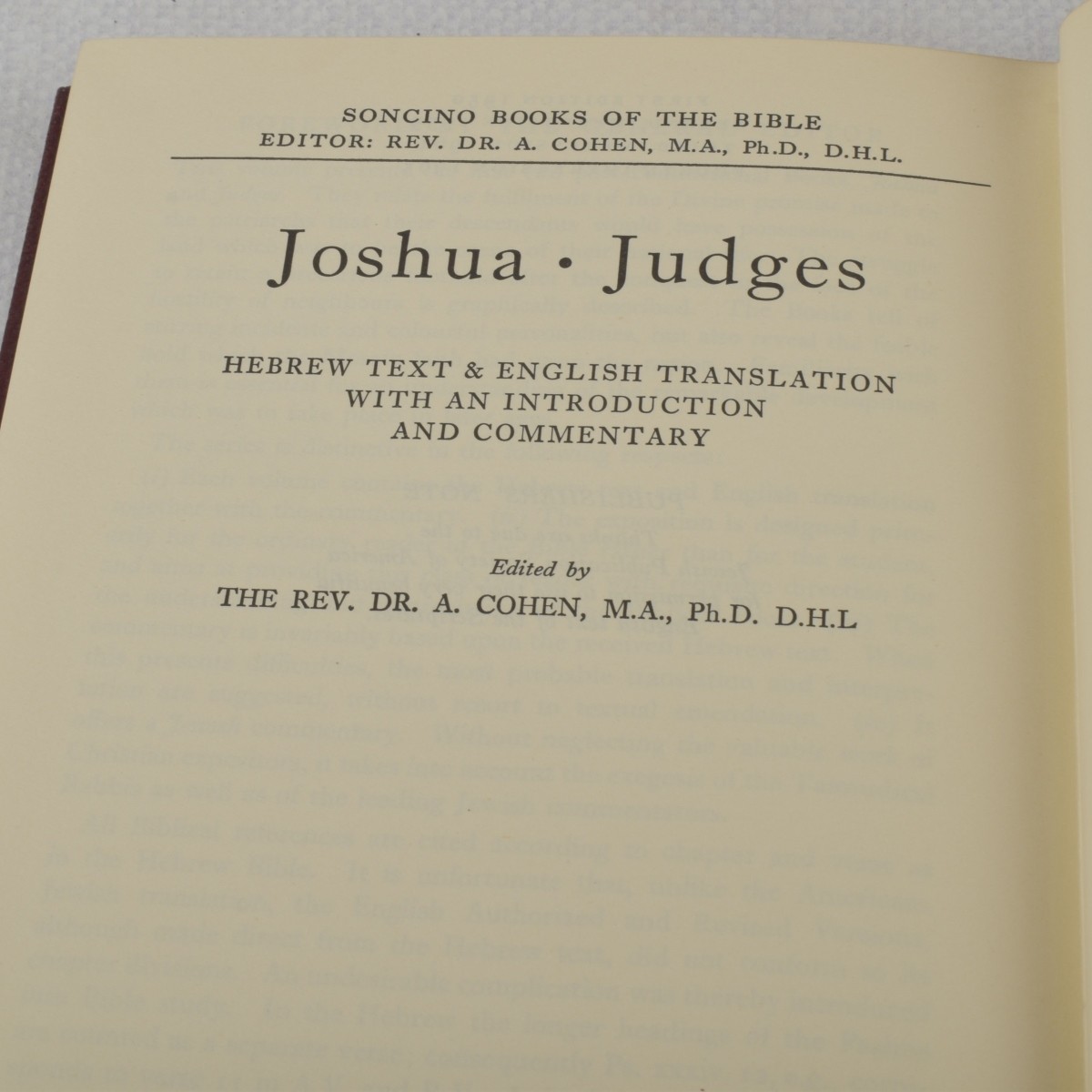 Soncino Books of the Bible