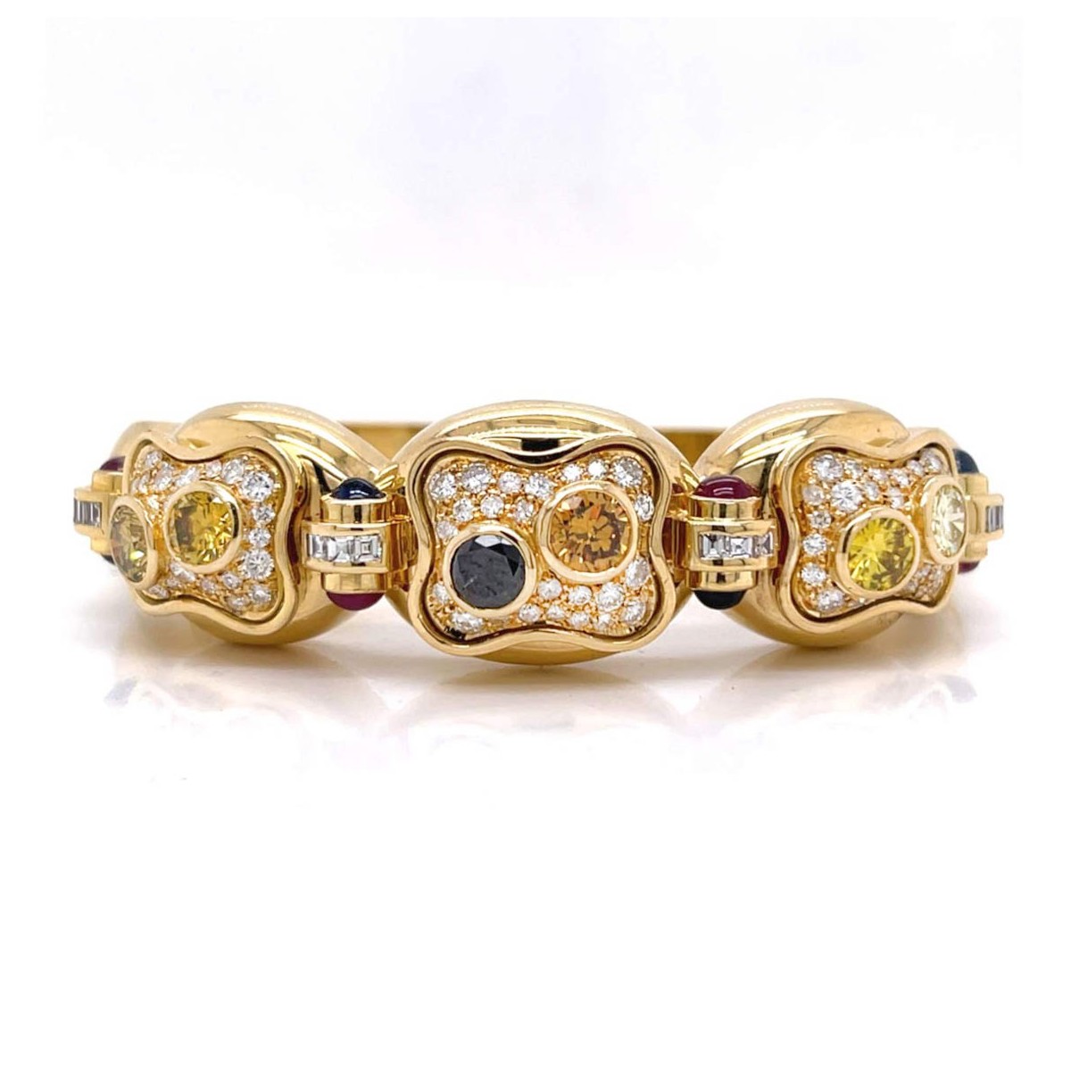Diamond and 18K Bracelet