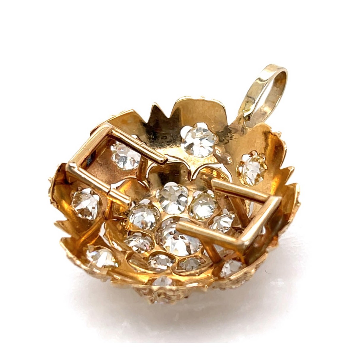 Diamond and 18K Pendant
