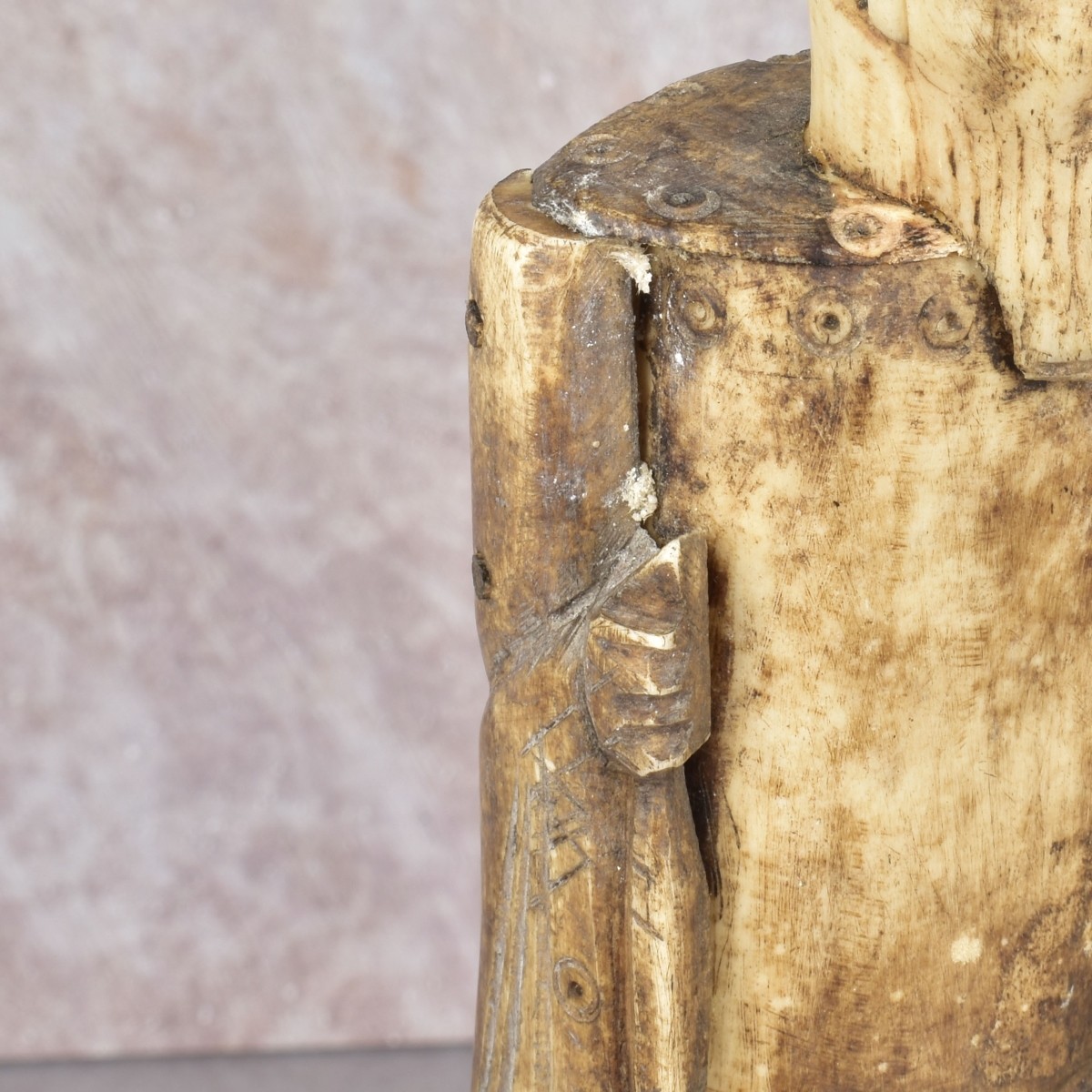 Antique Carved Chinese Figures