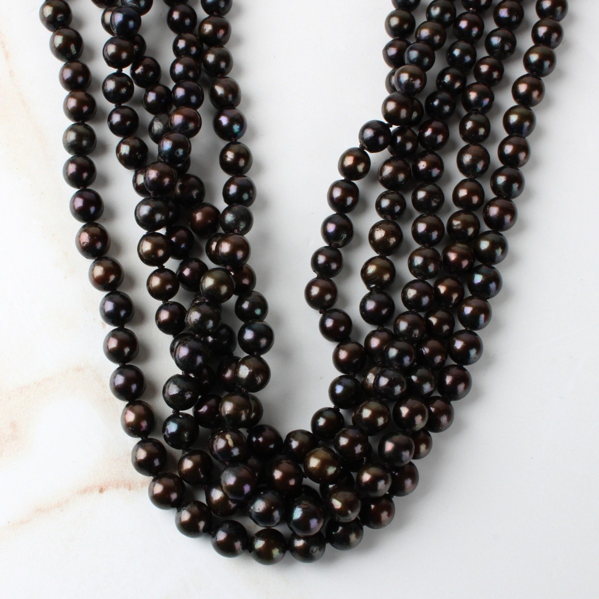 Black Pearl Necklace