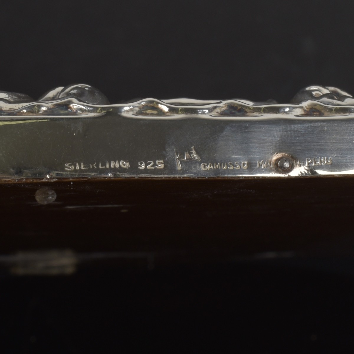 Camusso Sterling Silver Tray