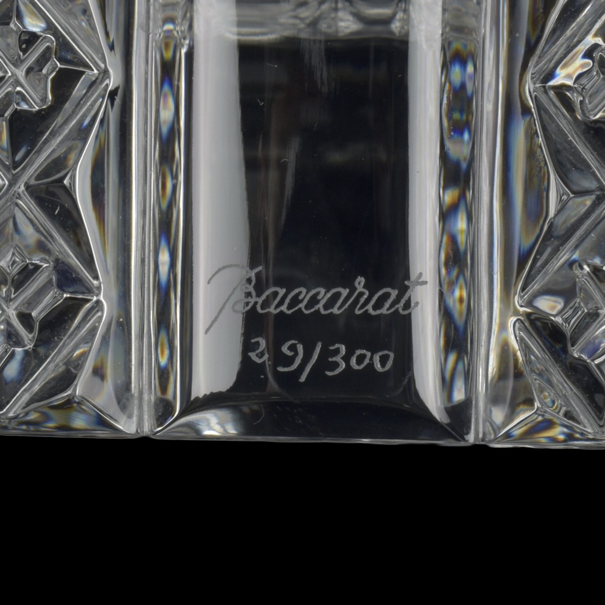 Baccarat French "Zola" Inkwell