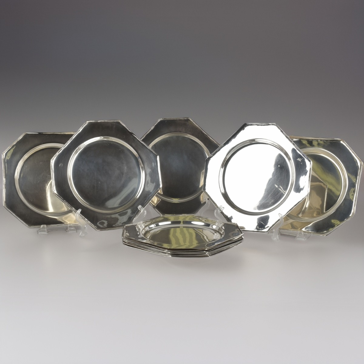 Camusso Sterling Silver Chargers