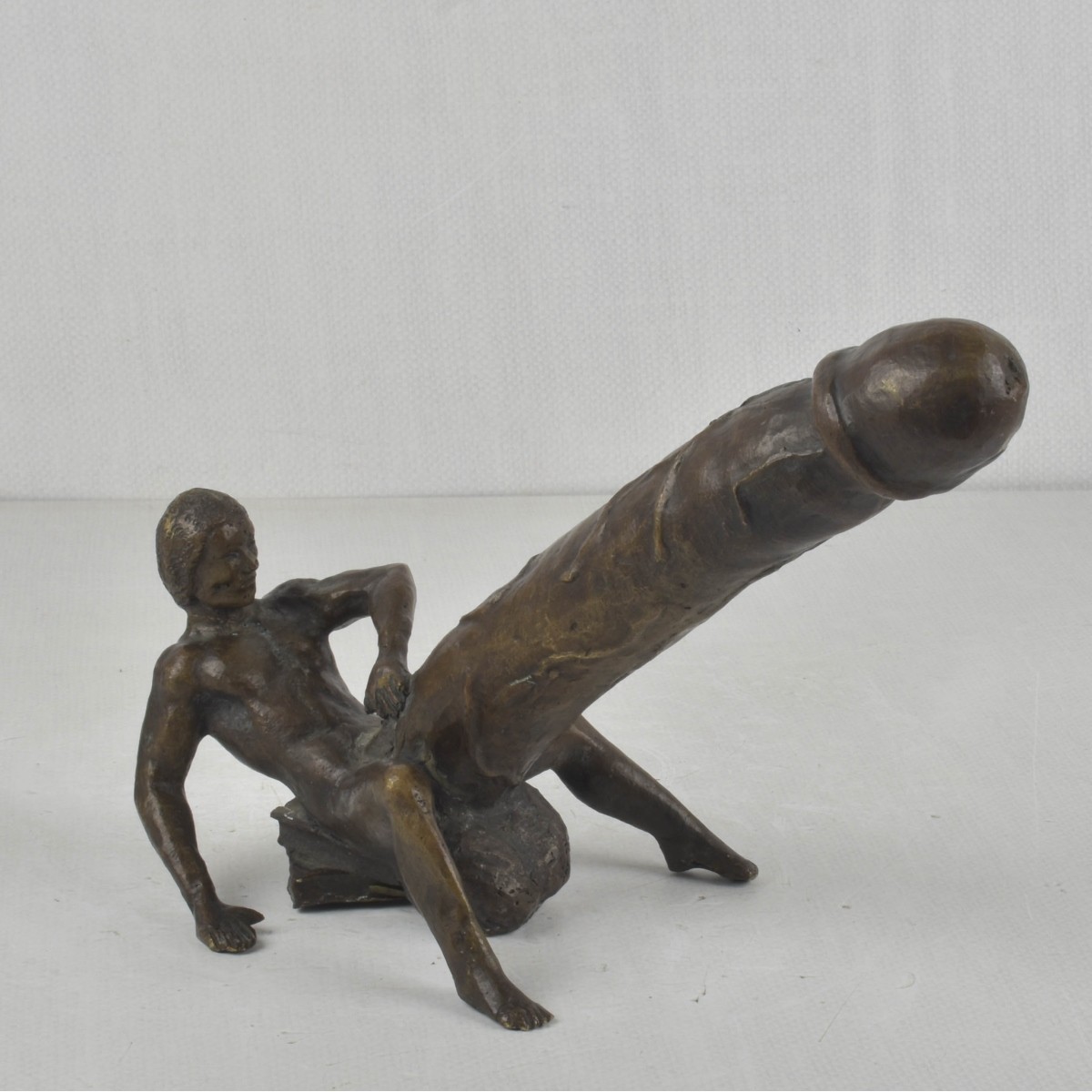 M. Nieto Erotic Bronze Sculpture