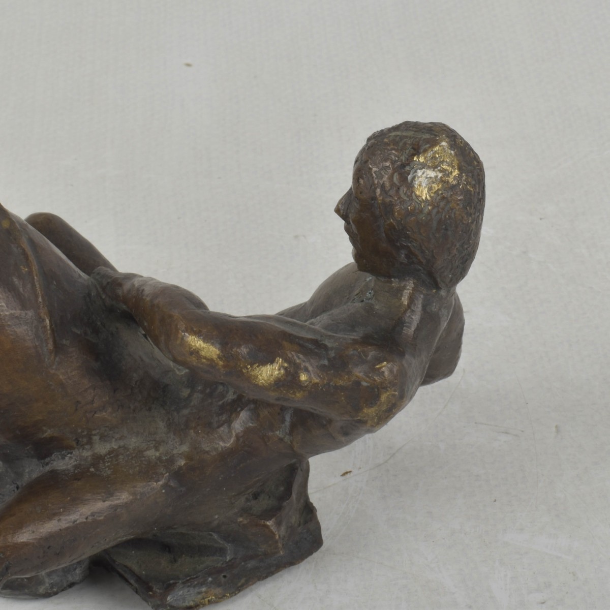 M. Nieto Erotic Bronze Sculpture