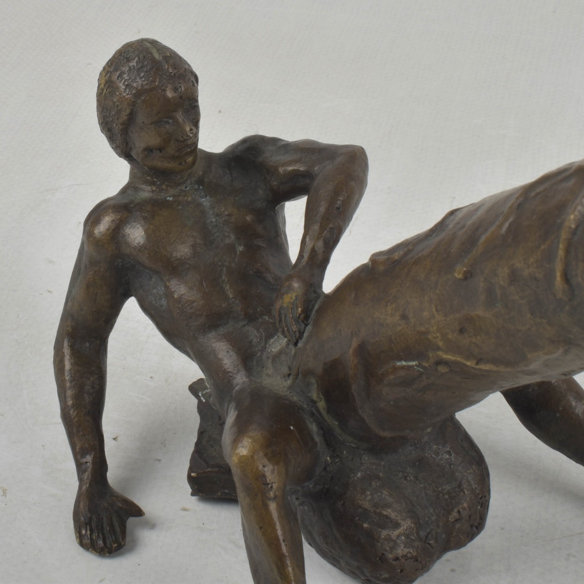 M. Nieto Erotic Bronze Sculpture