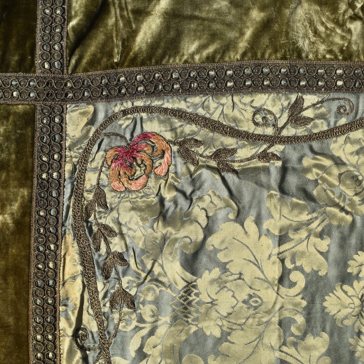 Early 20th CenturyFringe Piano Shawl