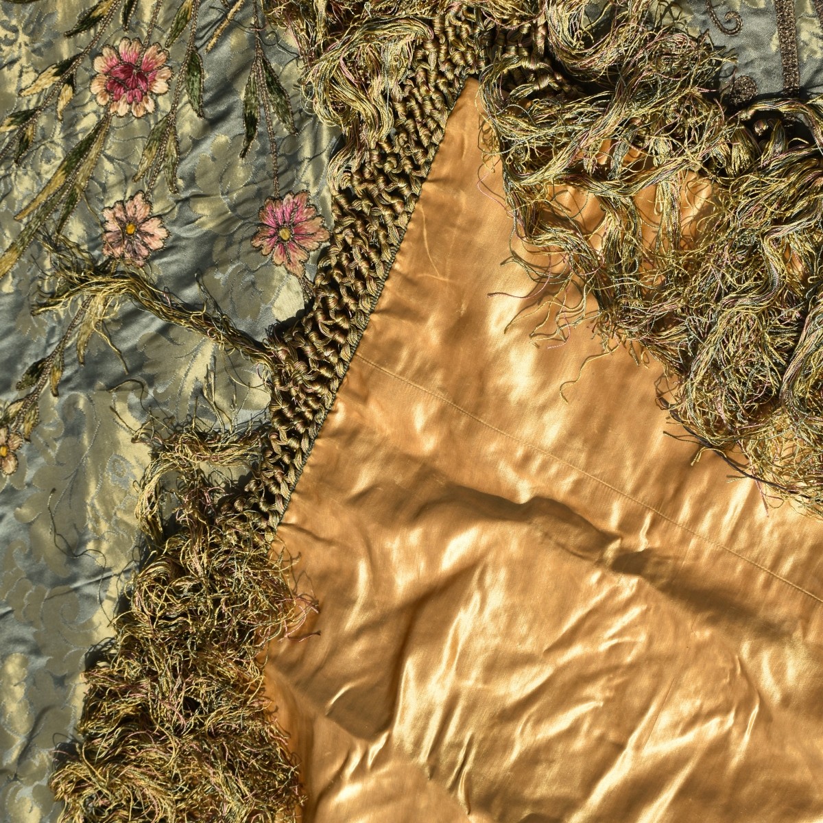Early 20th CenturyFringe Piano Shawl