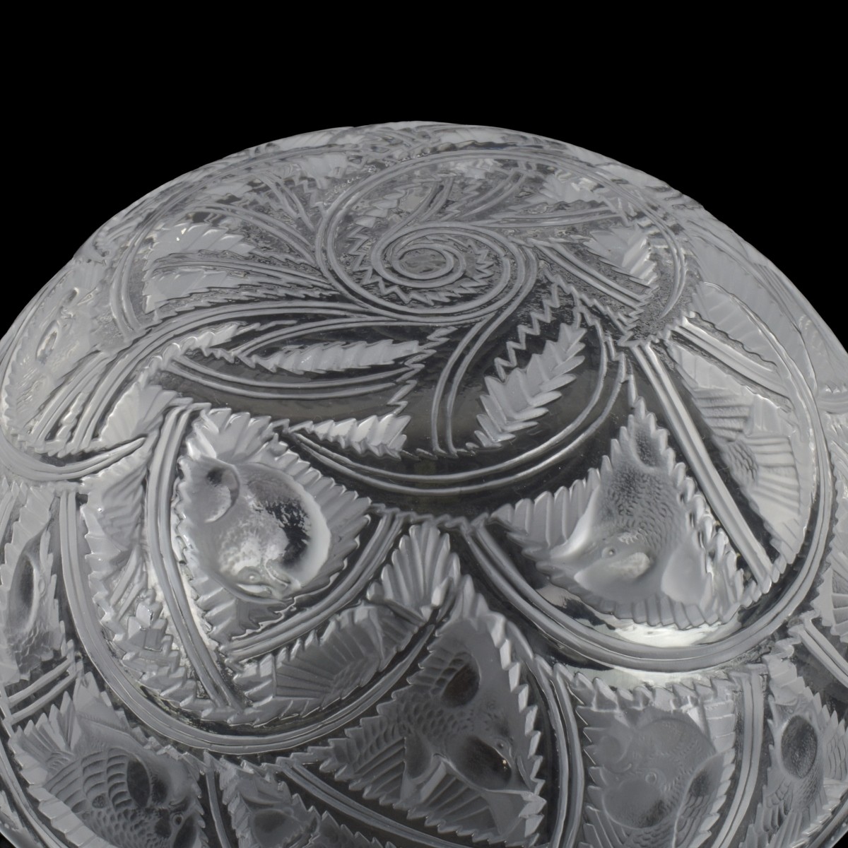 Lalique France "Pinsons" Bowl