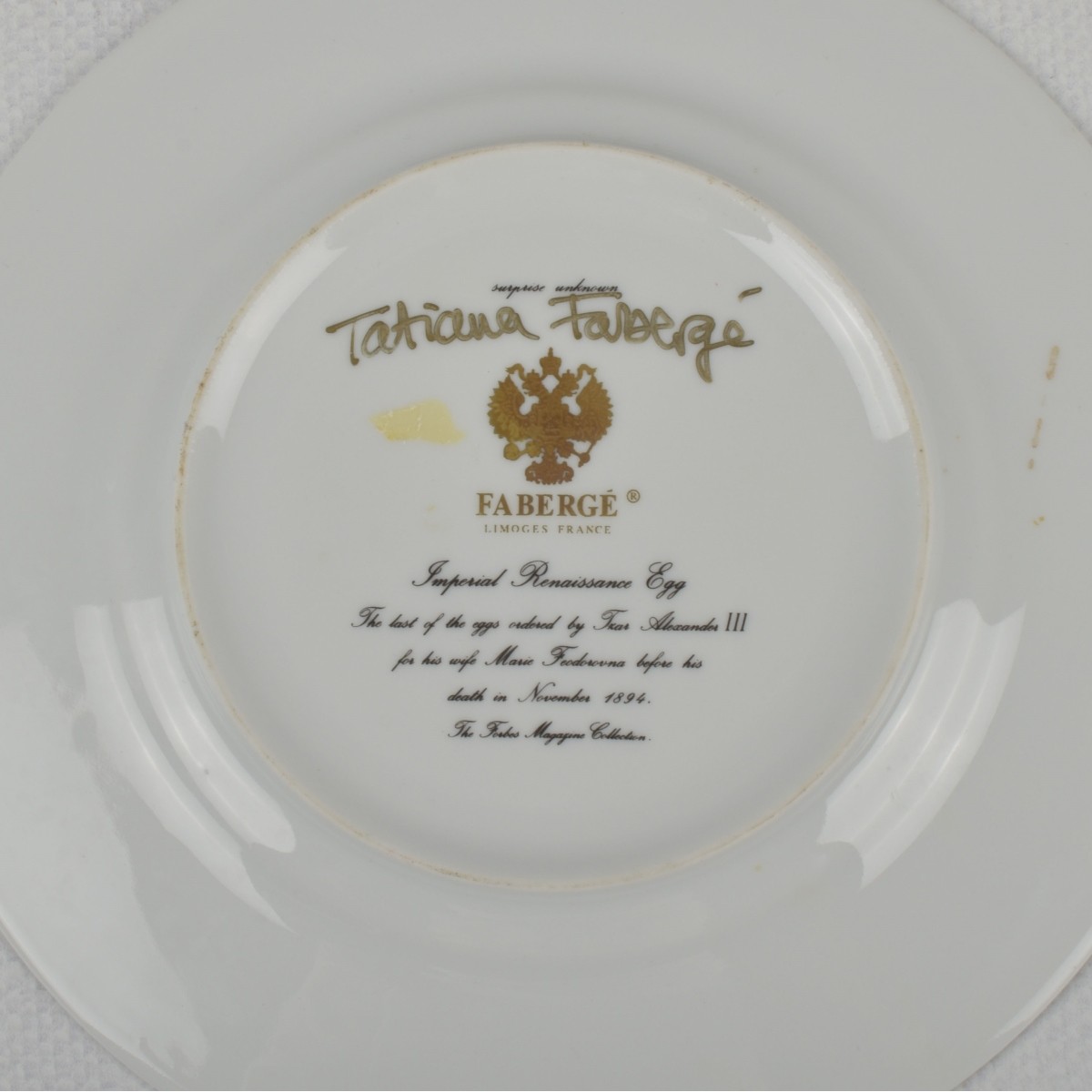 Russian Themed Porcelain Plates