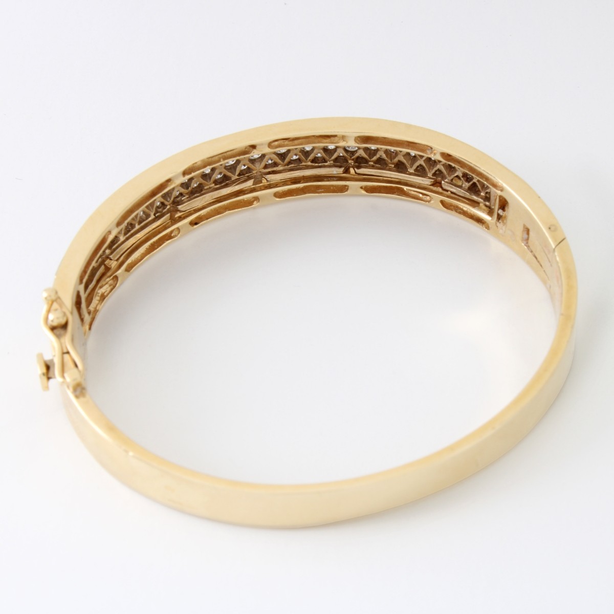 Diamond and 14K Bracelet
