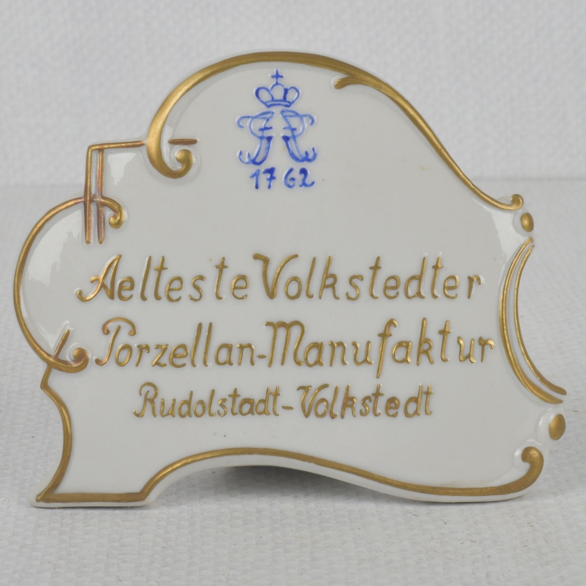 German Rudolstadt Volkstedt Candelabra