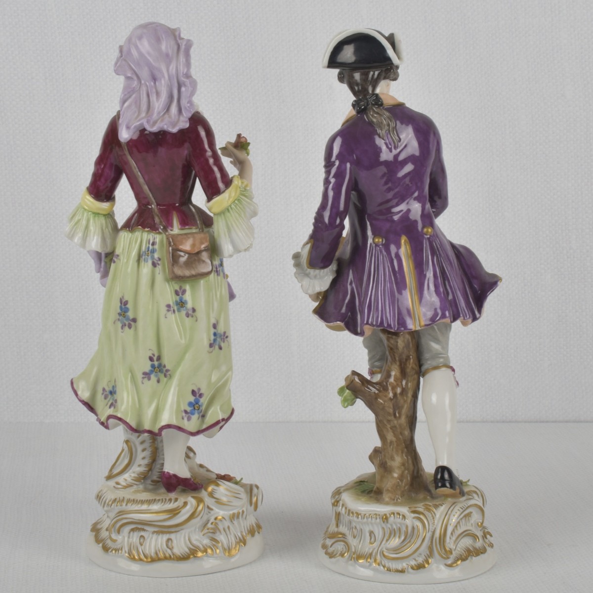 German Rudolstadt Volkstedt Figures