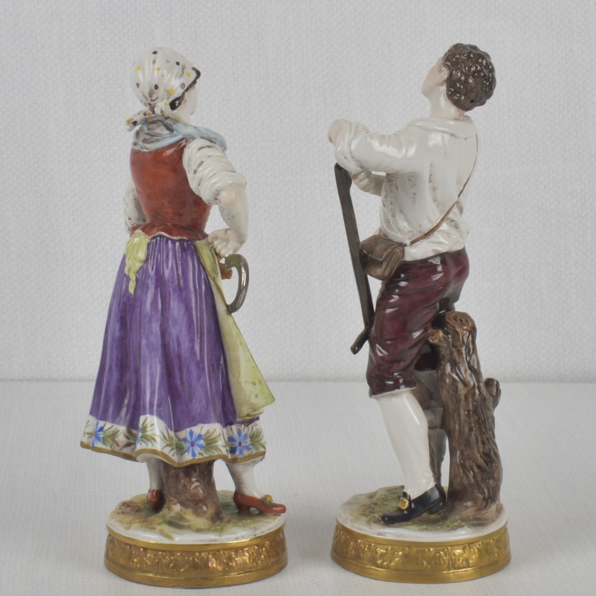 German Rudolstadt Volkstedt Figures