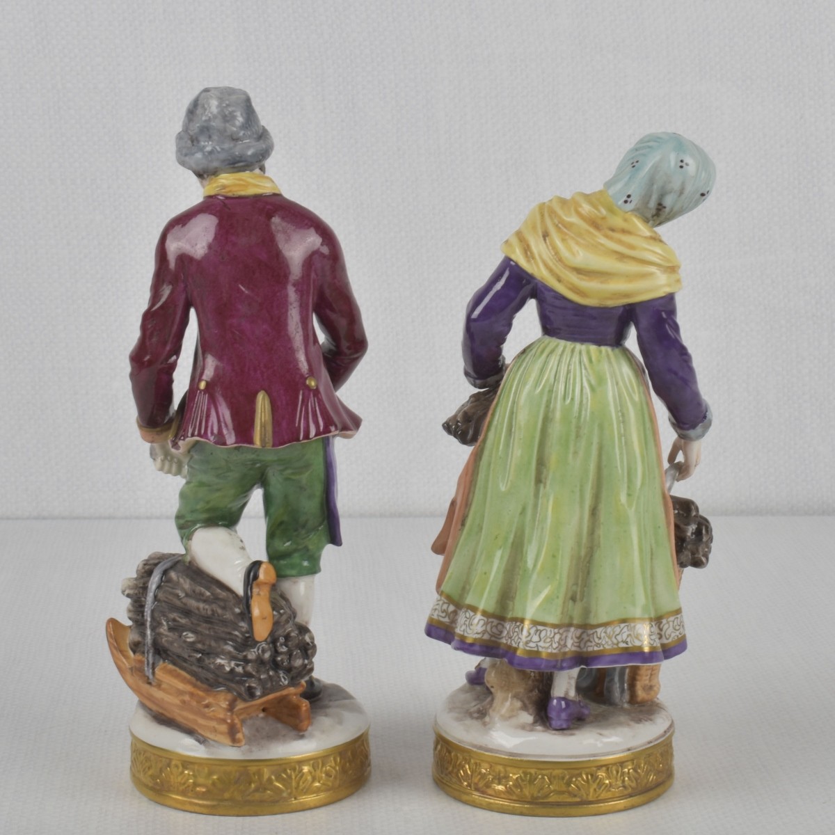 German Rudolstadt Volkstedt Figures
