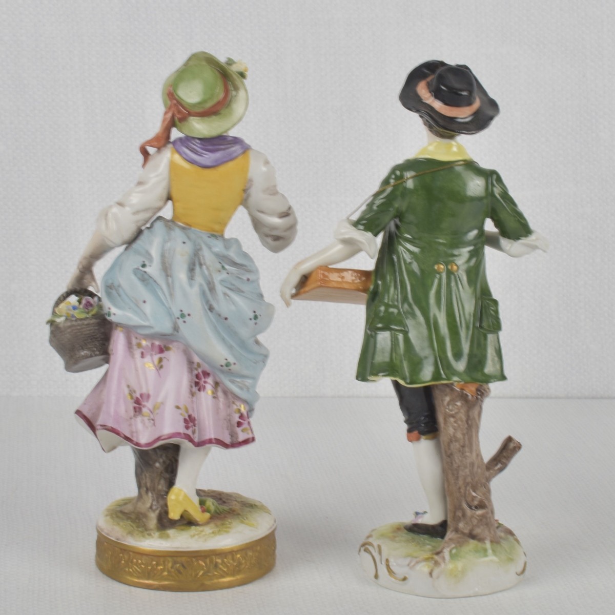 German Rudolstadt Volkstedt Figures