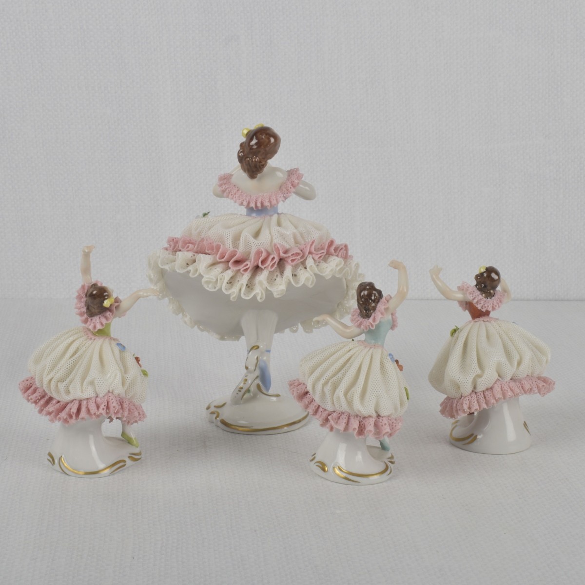 German Rudolstadt Volkstedt Figures