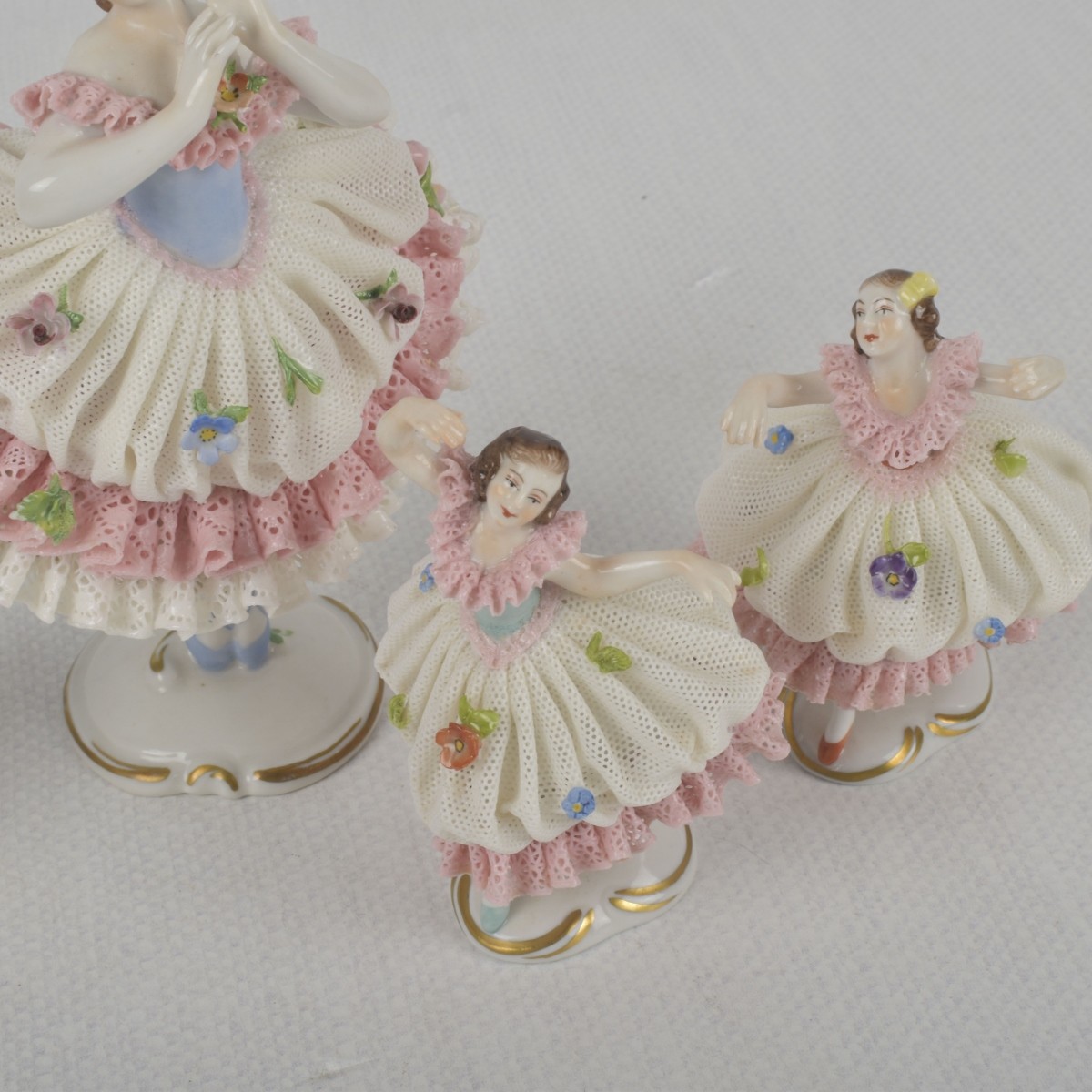 German Rudolstadt Volkstedt Figures