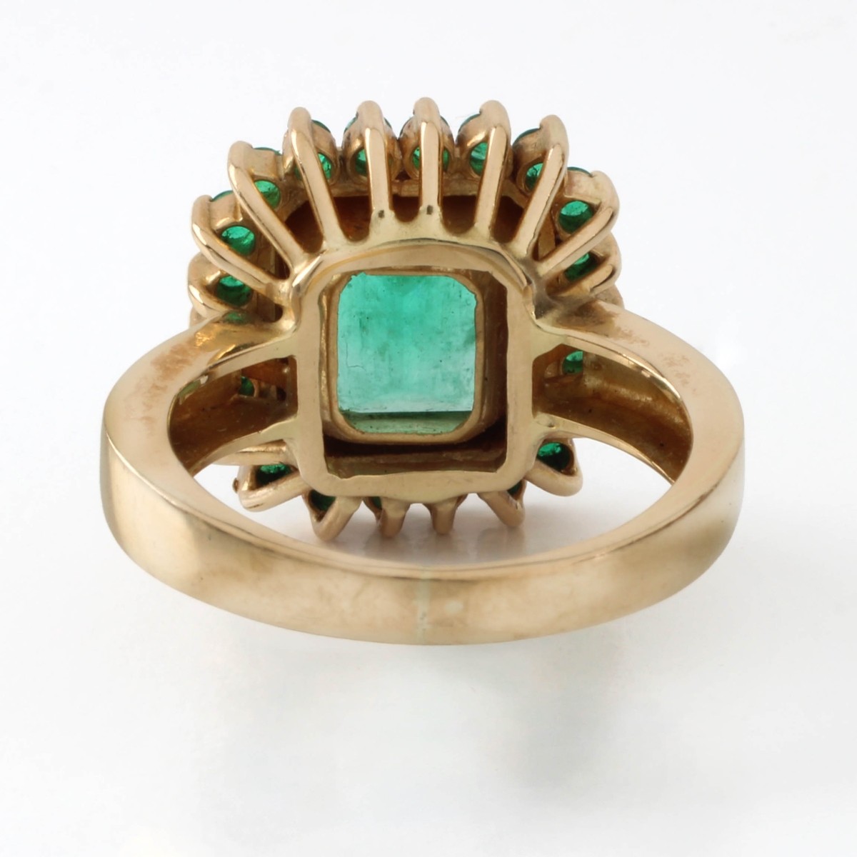 Emerald and 18K Ring