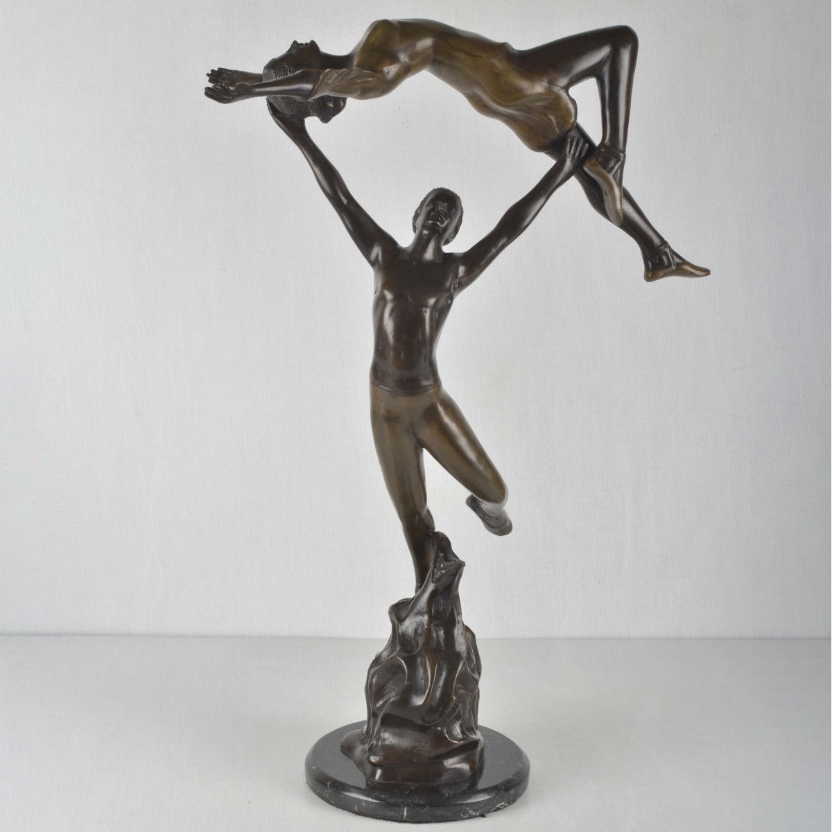 Bronze Dancers Sculpture