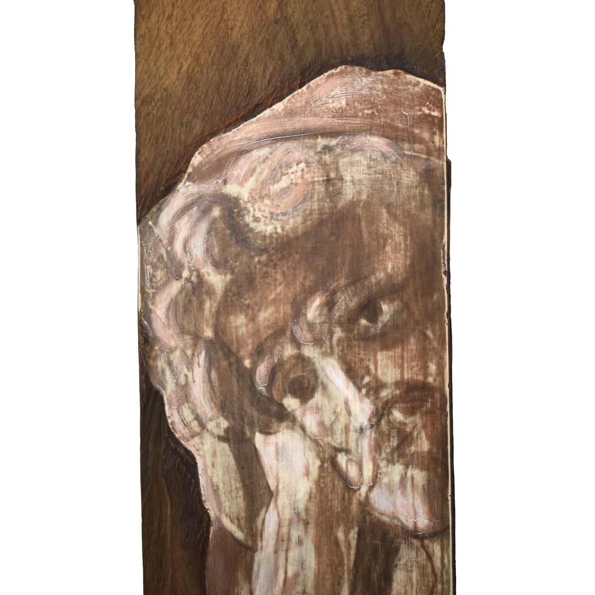 Portrait of a Man Reflecting Thoughts