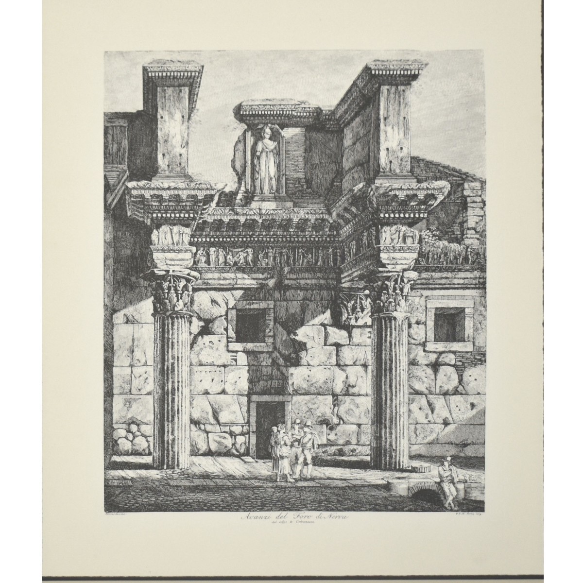Modern Neo-classical Style Engravings