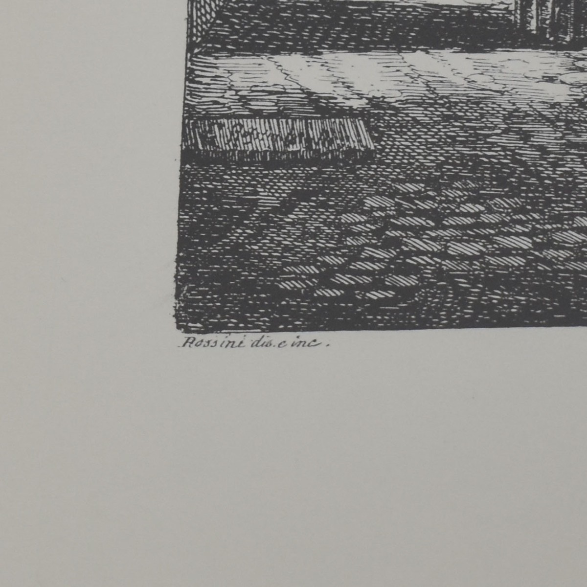 Modern Neo-classical Style Engravings