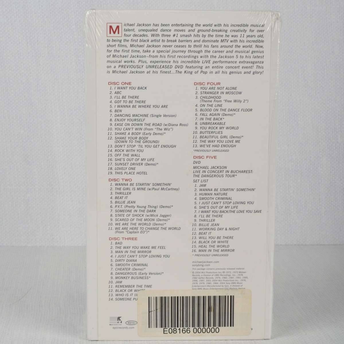 Michael Jackson Box Set