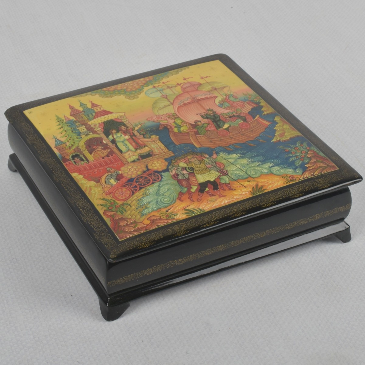 Russian Lacquer Papier Mache