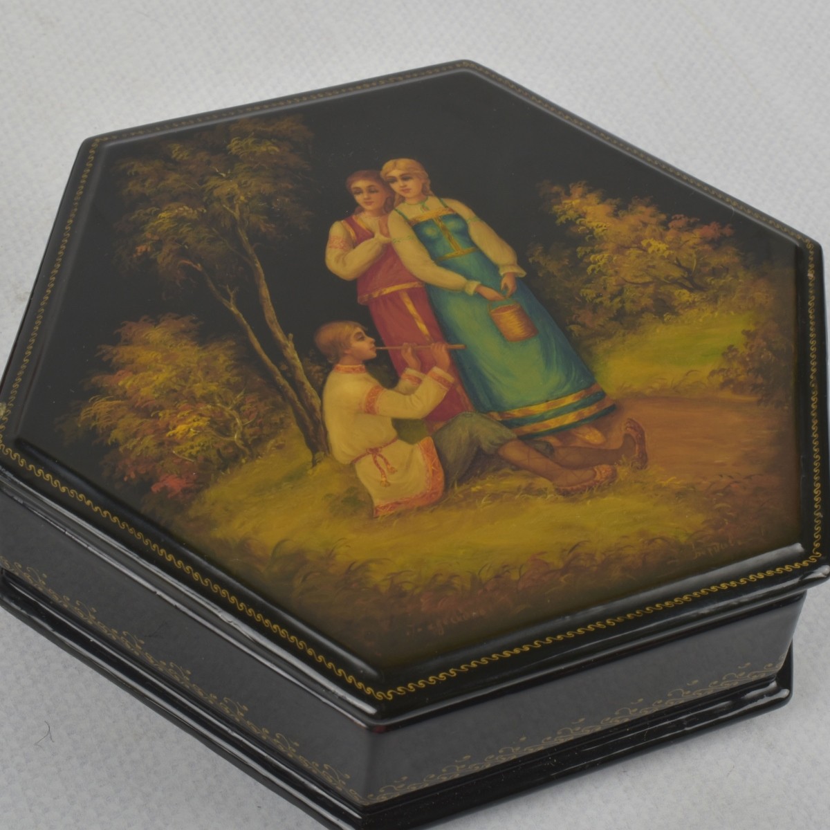 Russian Lacquer Papier Mache