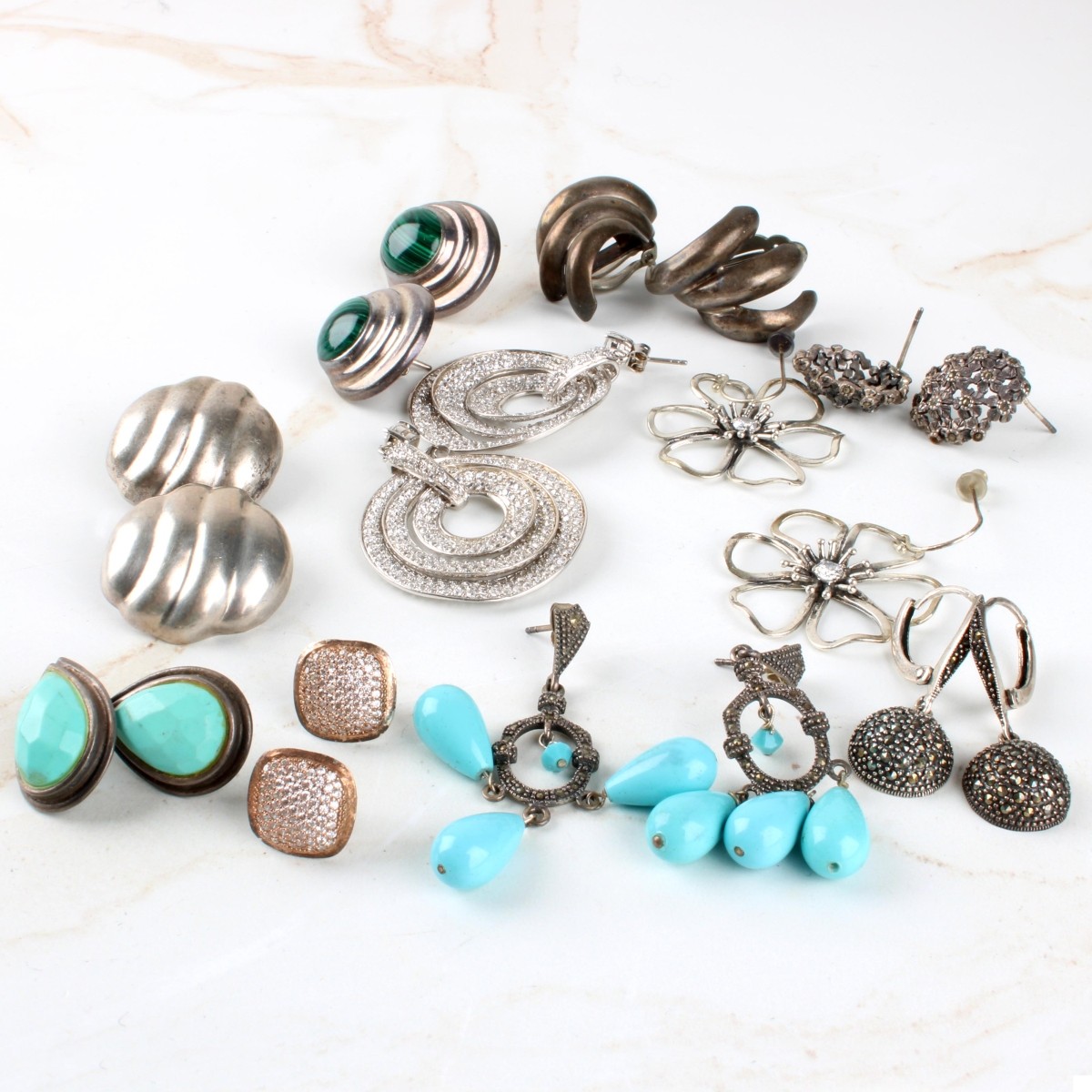 Lot of Sterling Silver Jewelry