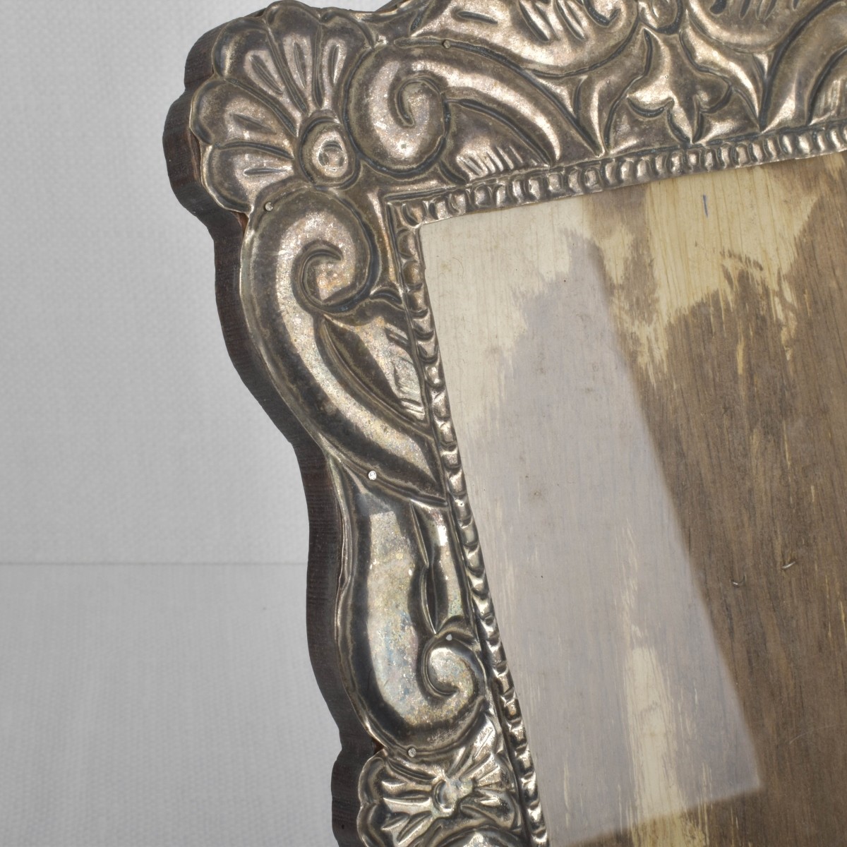 Vintage Silver Plate Photo Frame