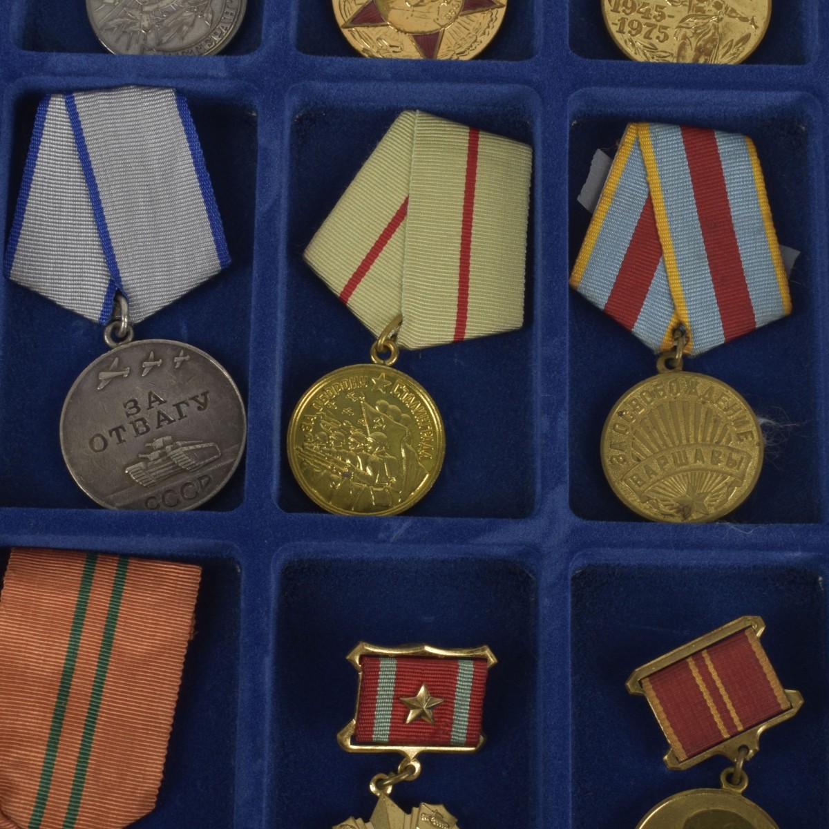 Russian and Bulgaria Medals and Badges